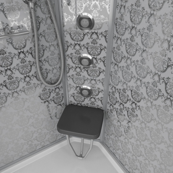 Душевая кабина Niagara Lux NG-7715W хром, металлик