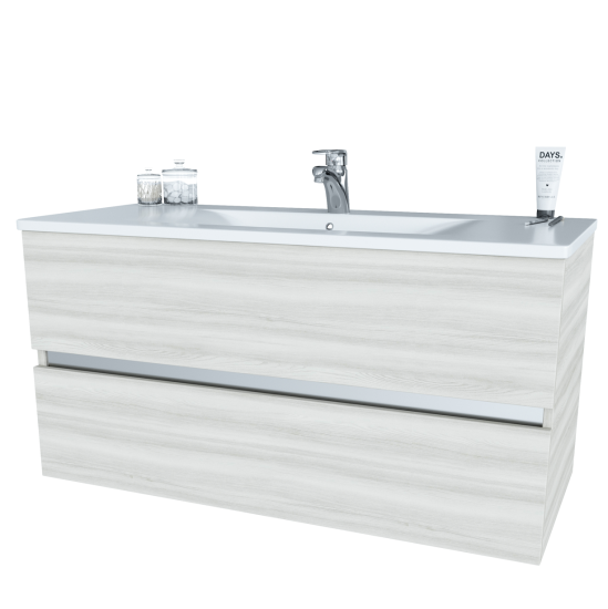 Тумба с раковиной Sanvit Кубэ-2 100 дуб