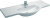 Раковина Hatria Sophie 120 см