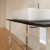 Консоль Villeroy & Boch Antheus 120 nero marquina, мраморная столешница