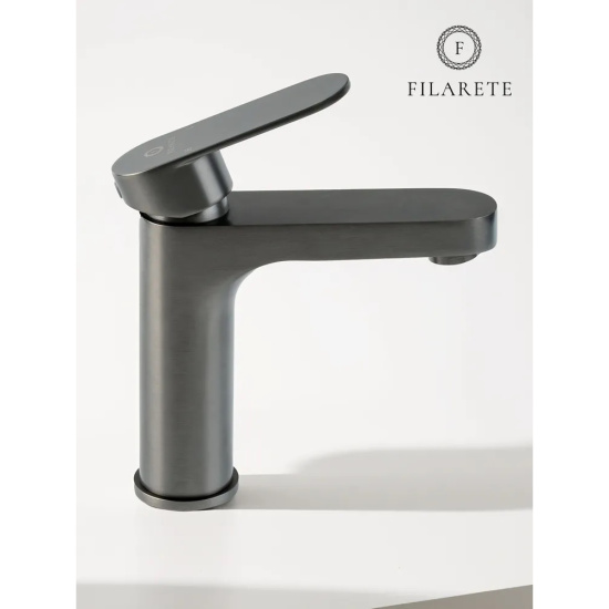 Смеситель для раковины Filarete Retta FL5030BG, графит