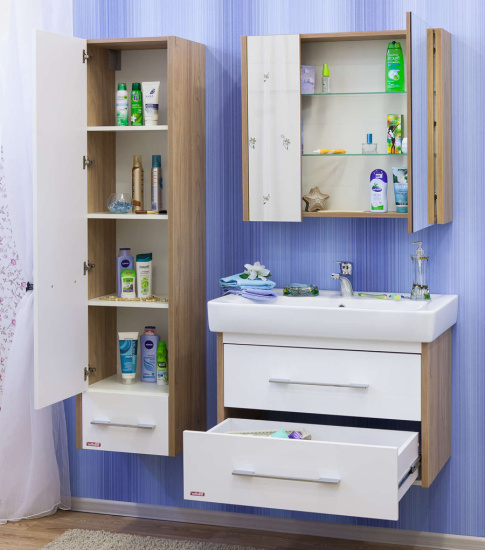 Пенал Sanflor Ларго 2 вяз швейцарский, белый L