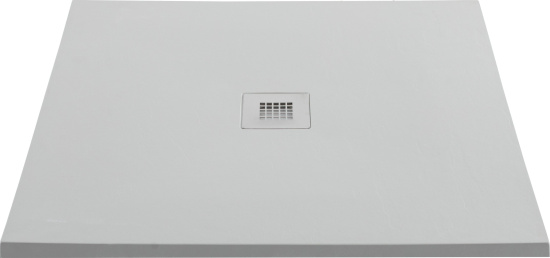 Поддон для душа Aquanet Pleasure NEW 001.1G 100x100 с сифоном, серый камень