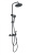 Душевая стойка Wonzon & Woghand WW-B3097-A-MB с техническим душем и термостатом
