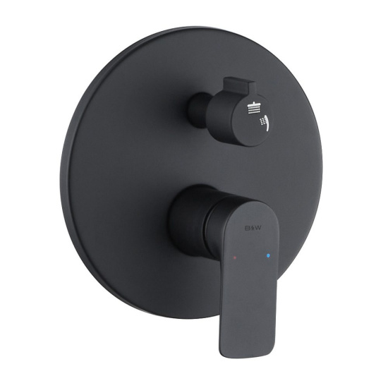 Душевая система Black&White Universe 8311BUK с внутренней частью