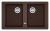 Мойка кухонная Franke Basis BFG 620 шоколад Мойка кухонная Franke Basis BFG 620 шоколад