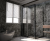 Душевой уголок Veconi Premium Trento PTC-SP-30B 120x80, профиль черный