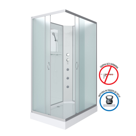 Душевая кабина Niagara Classic NG-43295-14QBKG
