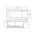 Акриловая ванна VAYER Boomerang 170x75 R/L