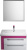 Тумба под раковину Iddis Color Plus 70 белая, розовая