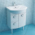 Мебель для ванной Triton Лира 60 L, 1 дверь, 2 ящика, белая Мебель для ванной Triton Лира 60 L, 1 дверь, 2 ящика, белая