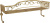 Полка Migliore Complementi ML.COM-50.701 Br с двумя крючками, бронза Полка Migliore Complementi ML.COM-50.701 Br с двумя крючками, бронза