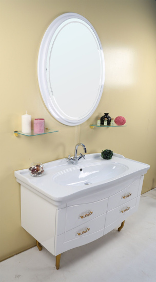 Зеркало Onika Адель 70.01 с полками и подсветкой