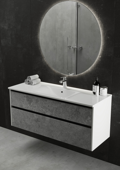 Тумба с раковиной Sanvit Кубэ-2 Лофт 90