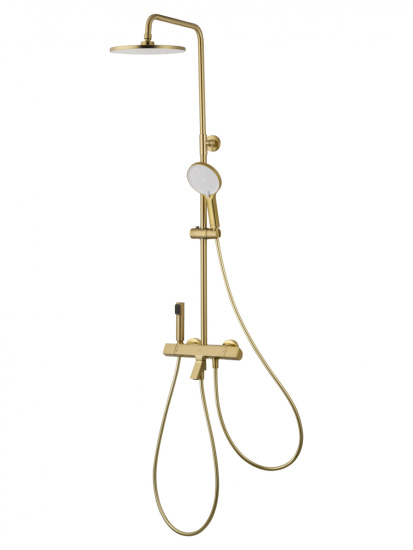 Душевая стойка Wonzon & Woghand The One WW-B3094-BG с термостатом