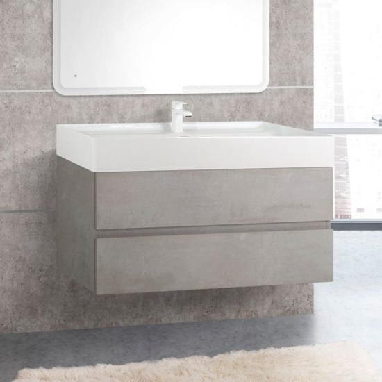 Мебель для ванной Cezares Molveno 100х46 beton