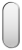 Зеркало Brevita Сатурн 50x115 платина