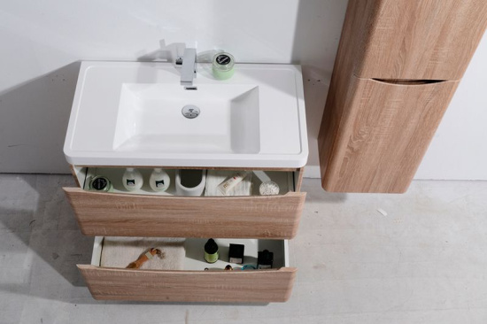 Мебель для ванной BelBagno Ancona-N 80 rovere bianco подвесная
