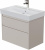 Тумба с раковиной Aquanet Nova Lite 2.0 75 2 ящика, бежевая