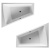 Акриловая ванна Duravit Paiova 170x130 SX 700214000000000 Акриловая ванна Duravit Paiova 170x130 SX 700214000000000