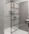 Душевая перегородка Stworki Кронборг LOFT-GW-110х220 110 см, профиль черный матовый