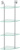 Полка Ellux Avantgarde AVA 056 4-ярусная, угловая, 26 см