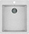 Мойка кухонная Whinstone Аркус 420 белый