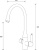 Смеситель для кухни Zorg Sanitary ZR 339 YF BR Смеситель для кухни Zorg Sanitary ZR 339 YF BR