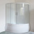 Шторка на ванну Royal Bath Alpine RB 160ALP-T 160 см, прозрачное стекло