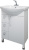 Тумба с раковиной Triton Диана 60 L, 3 ящика, белая
