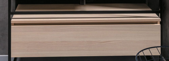 Тумба с раковиной Armadi Art Loft 120 light wood, напольная