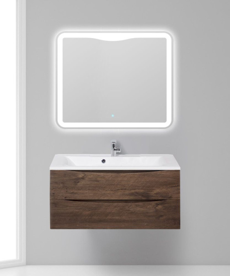 Тумба с раковиной BelBagno Marino 100 rovere moro