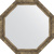 Зеркало Evoform Octagon BY 3666 73х73 см, старое дерево с плетением
