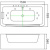 Акриловая ванна WeltWasser Bullen 150/85