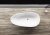 Ванна из искусственного камня Aquanet Miracle TC-S06B 185x83 матовая