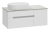 Тумба с раковиной Misty Роял 100 белая подвесная, со столешницей