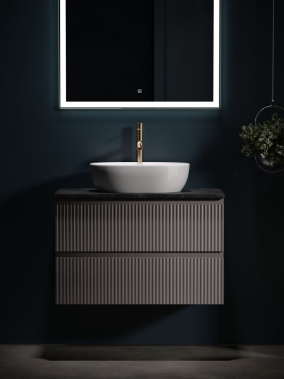Тумба с раковиной Sancos Snob R 70 Doha Soft SNR70SM, подвесная