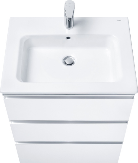 Мебель для ванной Roca The Gap 60 3 ящика, белый глянец