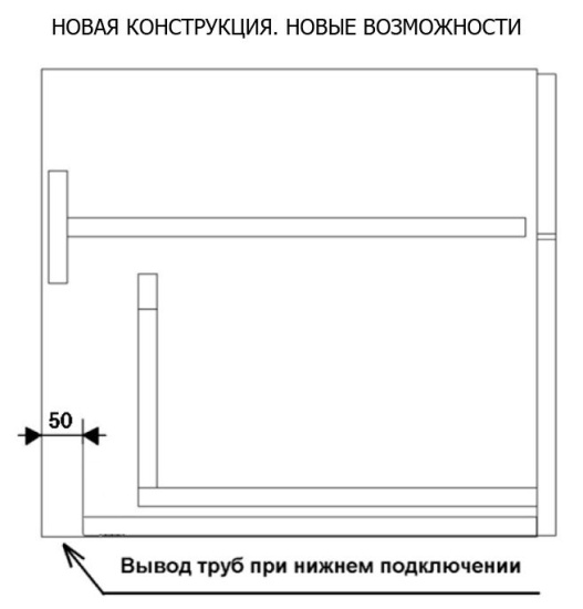 Тумба с раковиной Aquaton Мадрид 80 белая с ящиком