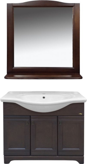 Тумба под раковину Misty Рим 105 орех