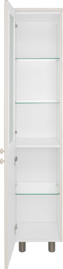 Шкаф-пенал Misty Латте 35 L, бежевый