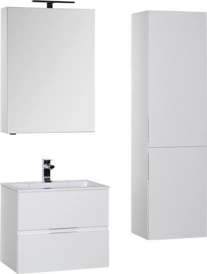 Зеркало-шкаф Aquanet Алвита 70 белый