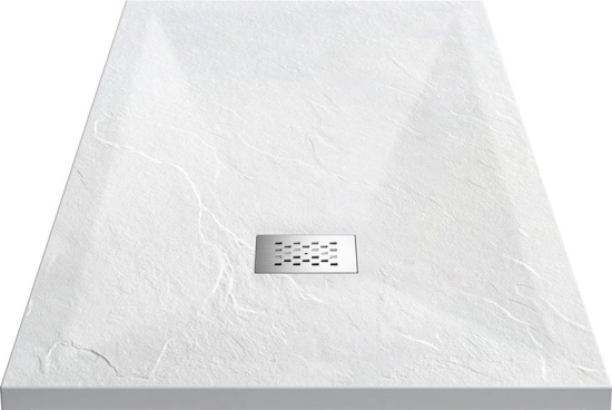 Поддон для душа Vincea VST-4SR9011W 110x90 белый матовый, с сифоном