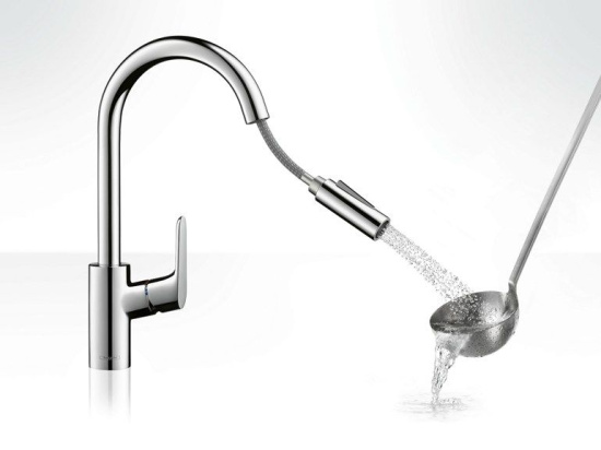 Смеситель для кухни Hansgrohe Focus M41 73880000 хром
