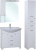 Тумба с раковиной Bellezza Камелия 85 белая Н, раковина Kirovit Стиль 85