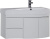 Тумба с раковиной Aquanet Сопрано 2-95 белая R