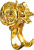 Крючок Art&Max Rose AM-0912-Do