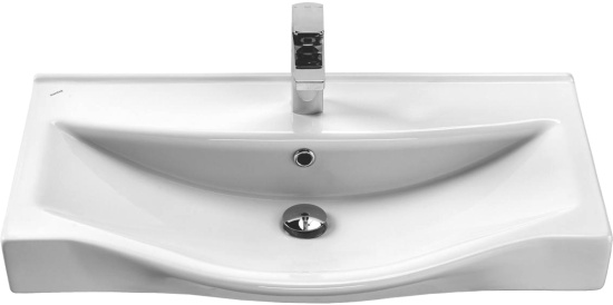 Мебель для ванной Aquaton Нортон 80, подвесная, белый глянец