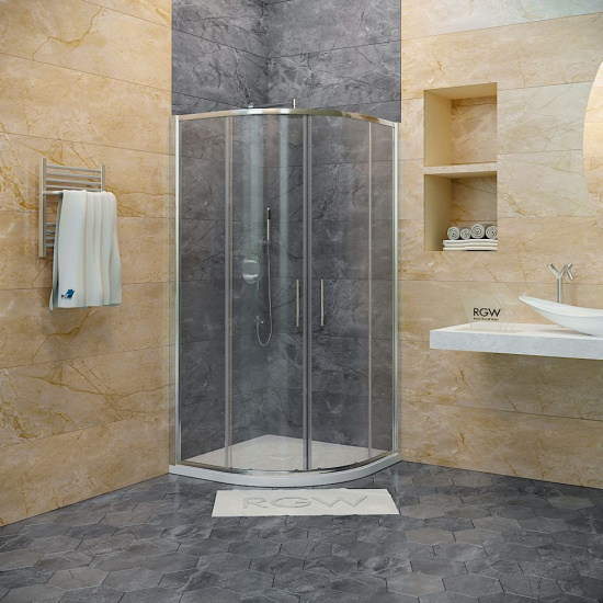 Душевой уголок RGW Hotel HO-51 1000x1000x1950 профиль хром