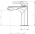 Смеситель для раковины Swedbe Iris 2210 Смеситель для раковины Swedbe Iris 2210